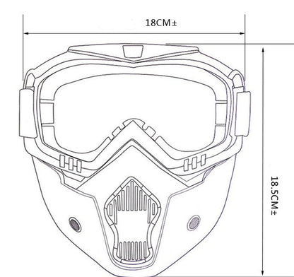 Factory direct tactical goggles riding bike cover outdoor special goggles for motorcycle helmet