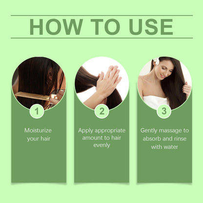 Batana Oil Hair Mask Improves Hair Quality Dry Hair, Moisturizing And Smoothing Hair Care Hair Mask