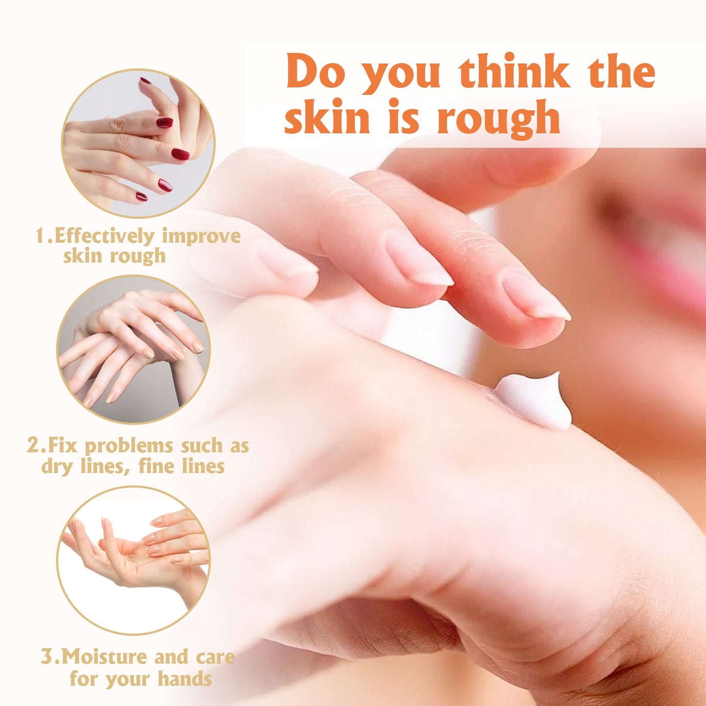 Repair Moisturizing Hand Cream, Moisturizing Moisturizing And Moisturizing Hand Care Anti-Freezing Anti-Cracking Refreshing And Non-Greasy