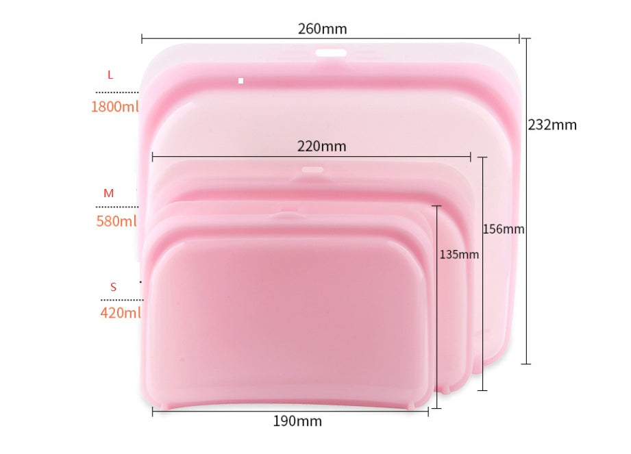 Environmental Protection Silicone Fresh-keeping Bag