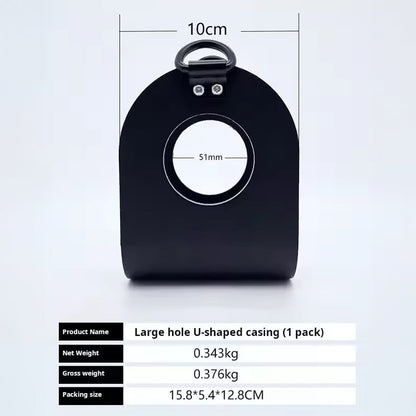Uclips barbell - landmine adapter. For squats, rows. Grip attachment, barbell clip. Gym & home use.