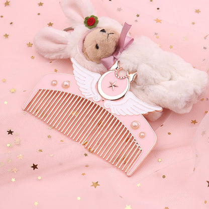 Girl Heart Creative Straight Hair Comb Cute Valentine's Day Gift