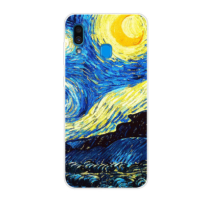 Samsung Cute Cartoon TPU Painted Phone Case