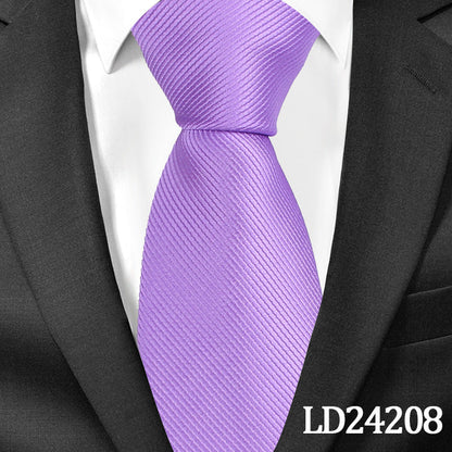 instripe Classic Polyester Tie Set, 6cm Necktie