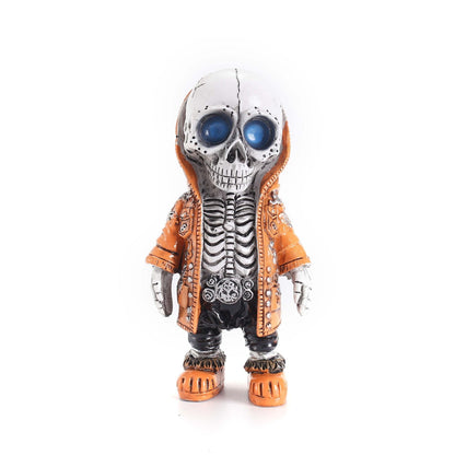 Halloween Decoration Skeleton Doll Resin Craft Decoration Home Bookshelf Art Creative Decoration