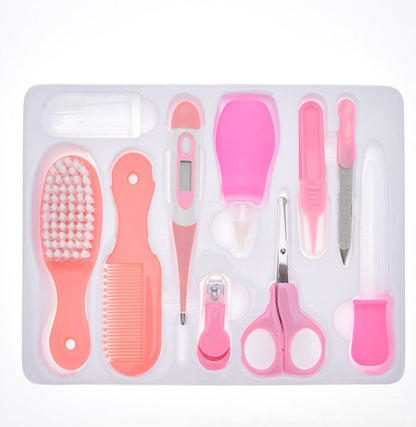 Maternal & Infant Thermometer with 10-Piece Manicure Set
