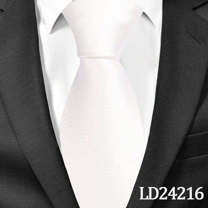 instripe Classic Polyester Tie Set, 6cm Necktie