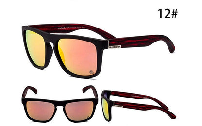 QUISVIKER Brand New Polarized Glasses Men Women Fishing Glasses Sun Goggles Camping Hiking Driving Eyewear （C7-C12）