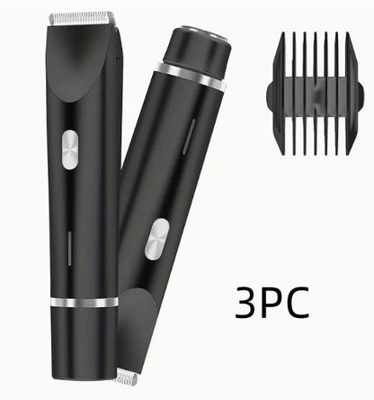 2 In 1 Hair Remover Women's Double Head Shaver Private Pubic Hair Trimmer Electric Razor Wet Dry Electric Body Hair