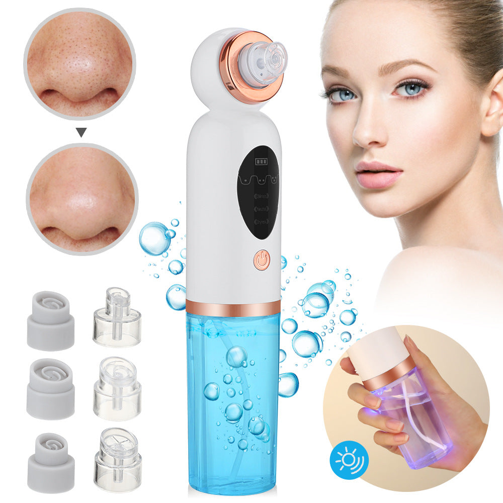 New Hailicare Small Bubble Suction Blackhead Instrument Skin Pore Cleaner Water Oxygen Circulation Skin Cleaning Instrument