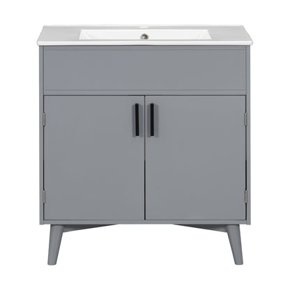 Bathroom vanity Set with Sink, Combo Cabinet, Bathroom Storage Cabinet