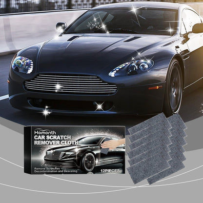 Car Scratch Remover Cloth, Car Scratches Repair Car Paint Scratches Water Stains Cleaning Decontamination Refurbishment