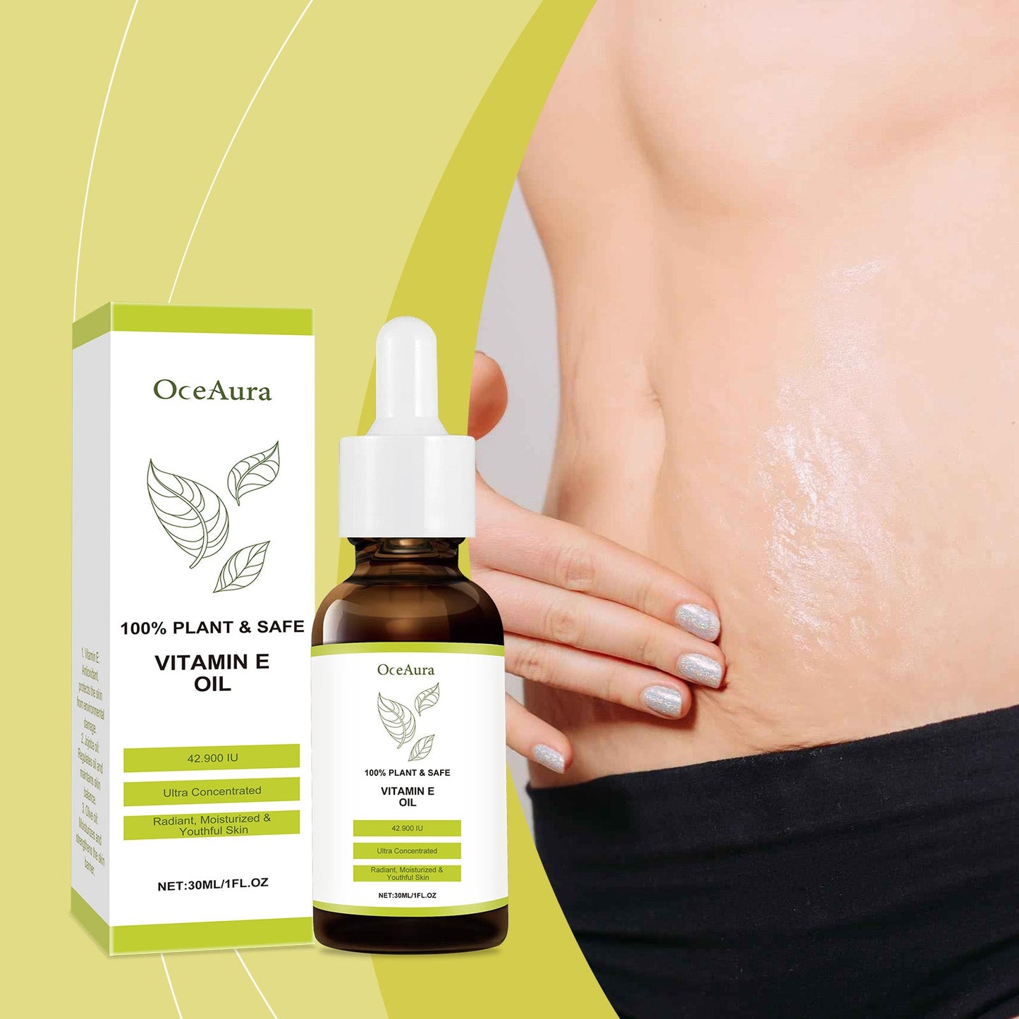Skin Care Oil Soften And Moisturizes The Skin After Delivery And Improves The Elasticity And Luster Of The Skin