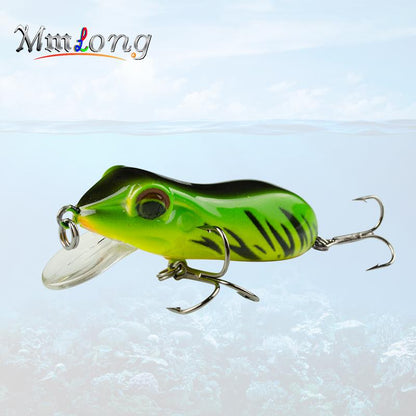 Mmlong 6.3cm Hard Frog Fishing lures Floating Minnow MR03-S Artifical Baits  Wobbler  Crank Bait  Pesca