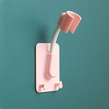 Universal Shower Bracket Fixed Seat Shower Head Nozzle Suction Cup Shower Accessories Punch-Free Home Bathroom Base