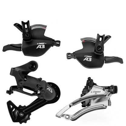 LTWOO Blueprint A3 Mountain Bike Transmission 400 Window Version Dial Rear Dial Front Dial 2:1 Compatible with Shiman0