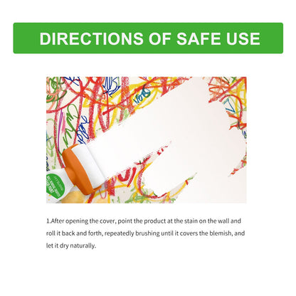 JAYSUING Wall Removal Graffiti Repair Paint, Wall Graffiti Stain Cover Repair Home Self-Painted Wall Paint