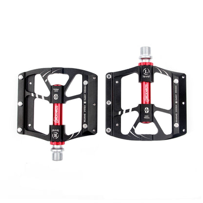 Mountain Bike Aluminum Alloy Three-Peilin Pedal Lightweight Road Bike Bearing Pedal Pedal Riding