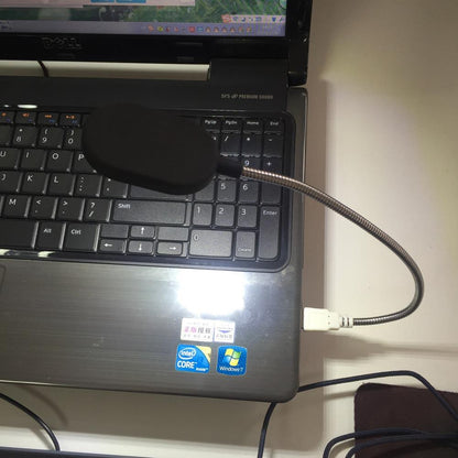 Ultra Bright 15 LED Flexible 35.2cm Mini Computer USB Work Light Lamp Flashlight For PC Laptop Convenient for Reading