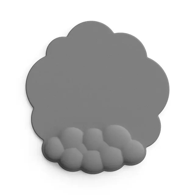 Mouse pad with wrist rest keyboard cloud anti-slip memory foam desktop office gamer mouse wrist rest
