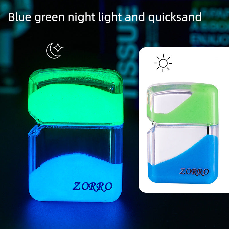 ZORRO Z103-801 Night Glow Sands Kerosene Lighter Creative Gift Perfect