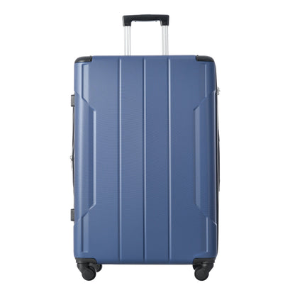 Hardshell Luggage Spinner Suitcase with TSA Lock Lightweight 20'' (Single Luggage) Blue + ABS + 20 Inch Carry On