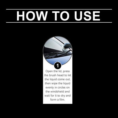Windshield Coating Agent Windshield Window Decontamination And Rain Cleaning Coating For Cars