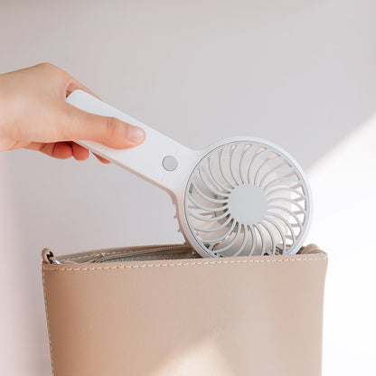 Shaking Head Fan USB Mini Desktop Small Fan Convenient Hand-Held Outdoor Student Fan
