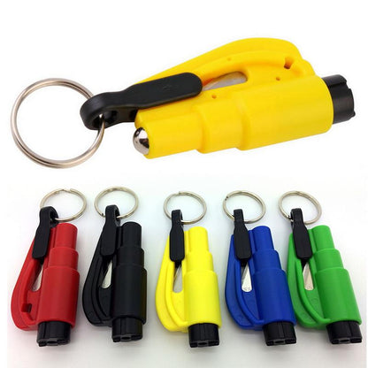 3 in 1 Emergency Mini Safety Hammer Auto Car Window Glass Breaker Seat Belt Rescue Hammer Escape Tool