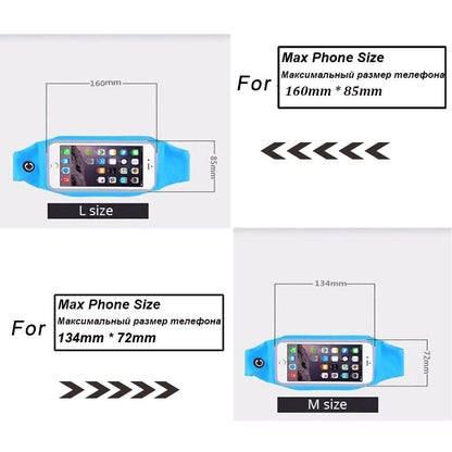 Case For Meizu m3 note U10 m3s Sports Belt Running Waist Bags Waterproof Fanny Pack Workout Cover Gym Case For Maze m3 note u10