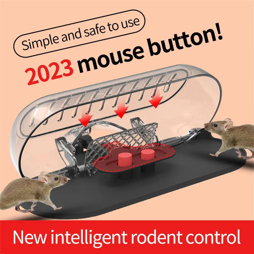Catch Mice Mouse Artifact Transparent Upper Cover Increase Thickening Highly Sensitive Ully Automatic Large Space Design