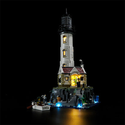 Compatible with LEGO 21335 electric lighthouse building blocks, LED lighting, creative IDEAS splicing lights