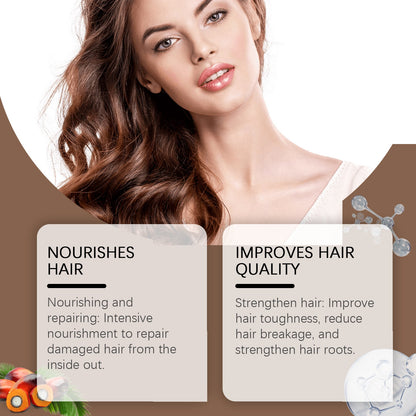 Batana Hair Care Oil, Nourishing Scalp, Hydrating Repair, Hydrating Hair Care And Smoothing Essence