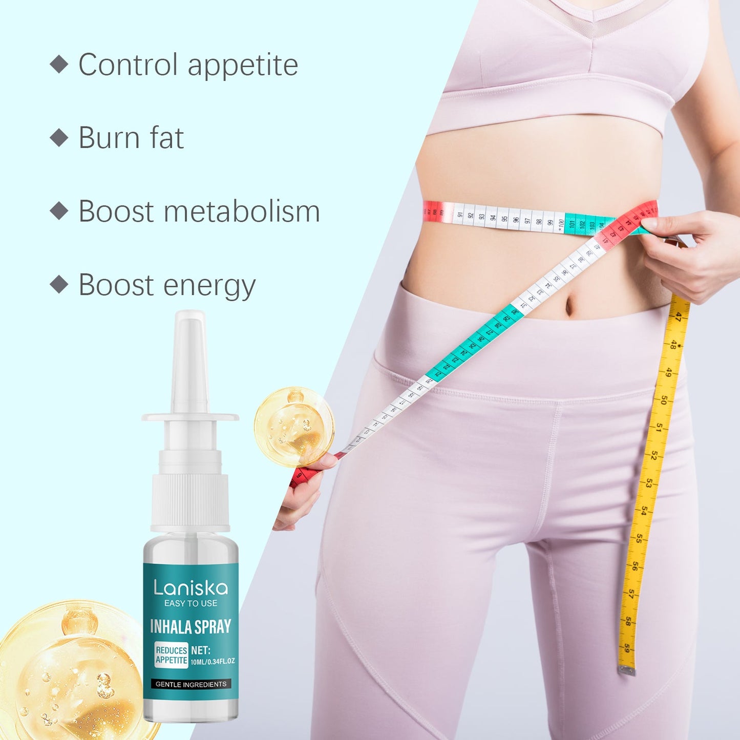 Body Beauty Nose Spray Mild Ingredients Light, Firm And Highlight The Body Everyday Lazy Nose Spray