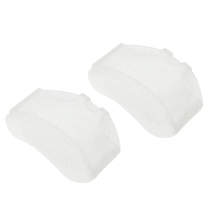 1Pair Silicone heel pad Soft Forefoot Half Yard Pads Invisible High Heel Shoes Slip Resistant Half Yard Pads Foot Care Tools