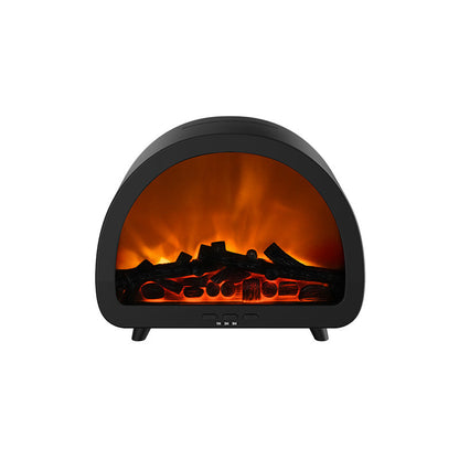 Fireplace Flame Aroma Diffuser Desktop Remote Control Colorful Atmosphere Light