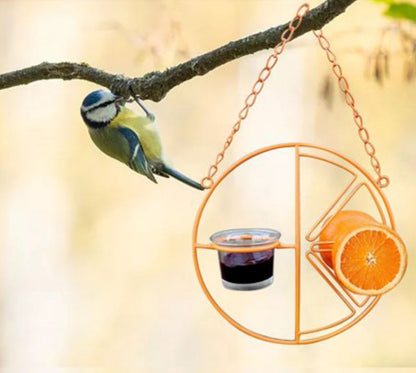 Hanging Metal Bracket For Outdoor Feeding Of Hummingbirds