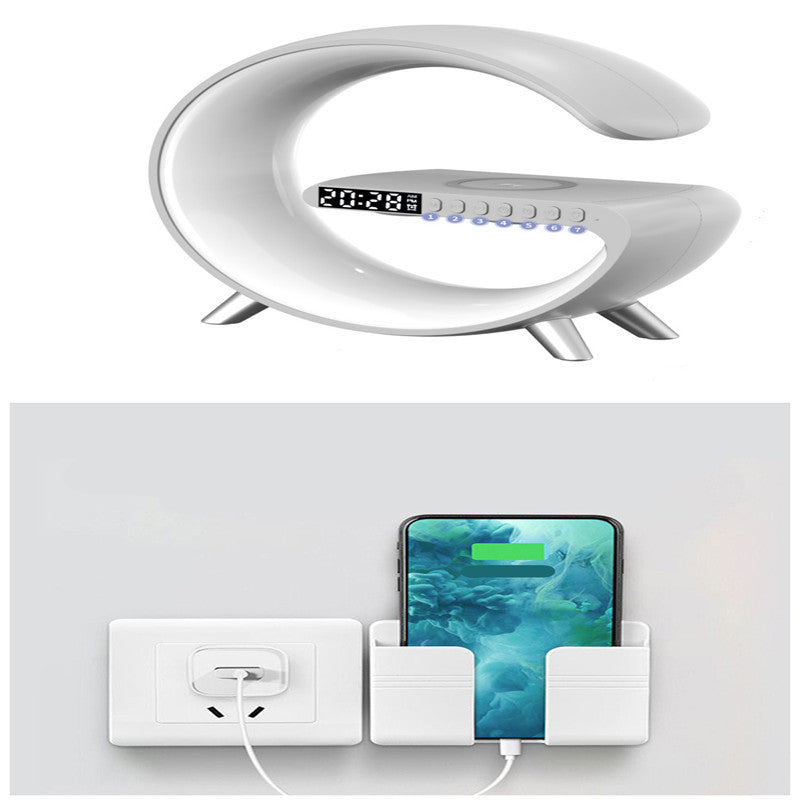 G Shaped LED Lamp with Bluetooth Speaker