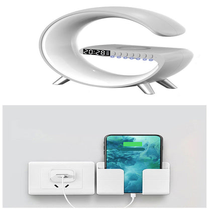 G Shaped LED Lamp with Bluetooth Speaker