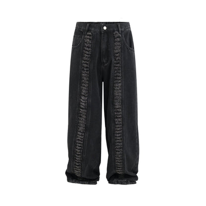 Men's Street Fashion Loose Hole Trousers