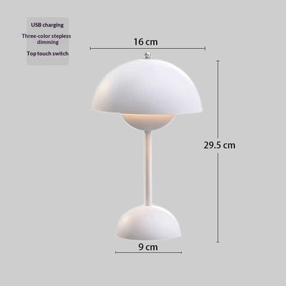 Retro Bud Table Lamp Atmosphere Wireless Charging Table Lamp