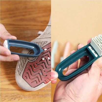 Suede And Rubber Shoe Brush Cleaning And Washing Shoe Brush