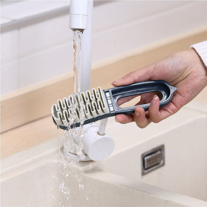 Suede And Rubber Shoe Brush Cleaning And Washing Shoe Brush