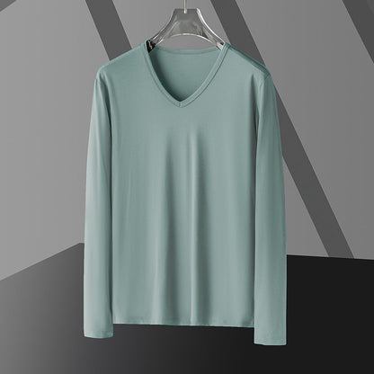 Men's Long Sleeve Tight-Fit Shirt