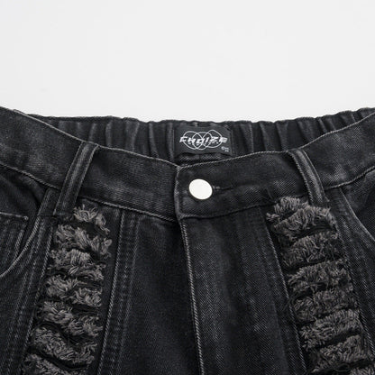 Men's Street Fashion Loose Hole Trousers
