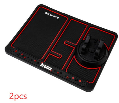 Non-Slip Car Phone Pad with Parking Number Card