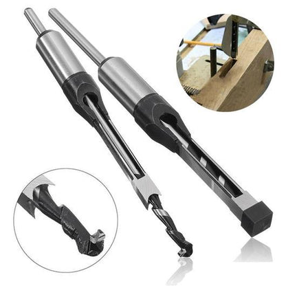 Square hole drill bit