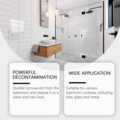 Glass Tile Cleaner Bathroom Glass Door Bathtub Tile Crystal Clear Stain Cleaner