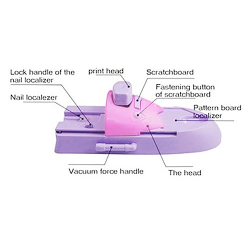 DIY Nail Art Stamping Machine - Manicure Printer