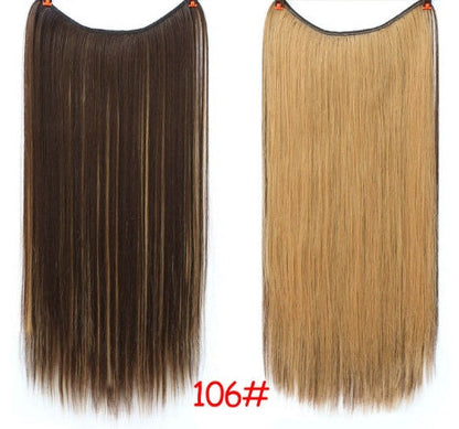 24" Invisible Wire Synthetic Hair Extensions